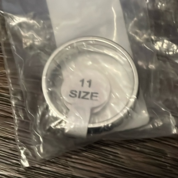 NWT Men's Stainless Steel Chain Spinner Ring - Picture 4 of 7